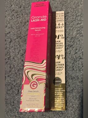 New in Box Grande Lash MD Sealed Lash Enhancing Serum 3 Month Supply